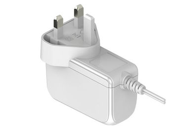شراء أبيض 3 المملكة المتحدة التوصيل العالمي AC محول الطاقة ، 24W AC DC التيار الكهربائي online manufacture