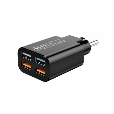 شراء شاحن سيارة بمنفذ USB مزدوج 2.4 أمبير 3.0 أمبير لإدخال 12 فولت-24 فولت الاتحاد الأوروبي والاتحاد الأفريقي والمملكة المتحدة والولايات المتحدة online manufacture