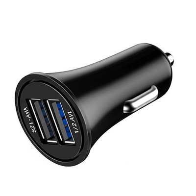 شراء شاحن سيارة ABS مزدوج USB 12V-24V مدخل مع 2.4A 3.0A خروج online manufacture