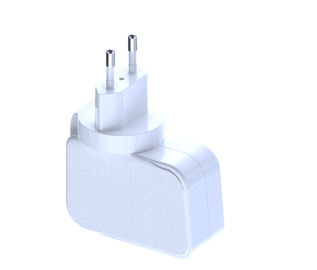 شراء PVC محول الطاقة العالمي التوصيل ، الاتحاد الأوروبي التيار المتردد محول التيار الكهربائي 45W GAN PD الطاقة online manufacture