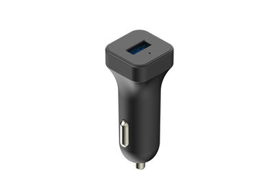 سعر جيد أسود واحد USB في شاحن سيارة 5V 2.4A 12W عالية السرعة 2400ma الانترنت