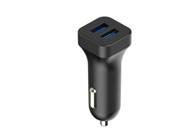 سعر جيد 2A / 2.4A إخراج سريع في شاحن سيارة مع USB مزدوج 3.0 أسود / أبيض الانترنت