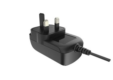سعر جيد 24W المملكة المتحدة التوصيل أسود 2A 12 فولت AC تحويل التيار الكهربائي العالمي AC DC جدار جبل الانترنت