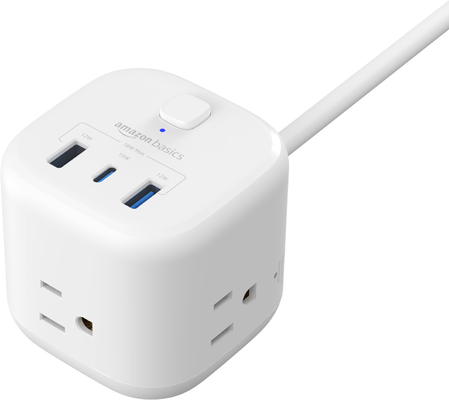 سعر جيد ثلاثة منافذ USB شريط طاقة مع USB C 5V3A 15W Max ، USB A1 / A2 5V2.4A 12W Max الانترنت