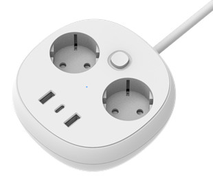 سعر جيد PD 32W و 45W شريط طاقة ذكي مع العديد من منافذ USB ، مصدر AC 250V16A 4000W الانترنت